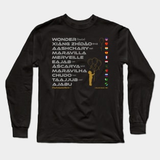 WONDER: Say ¿Qué? Top Ten Official (World) Long Sleeve T-Shirt